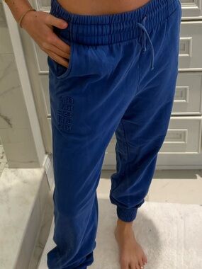 Frankie's Bikinis Royal Blue Drawstring Joggers